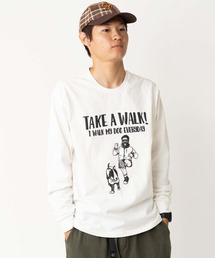 gym master（ジムマスター）の「7.4oz TAKE A WALKロンTEE（Tシャツ/カットソー・メンズ）」