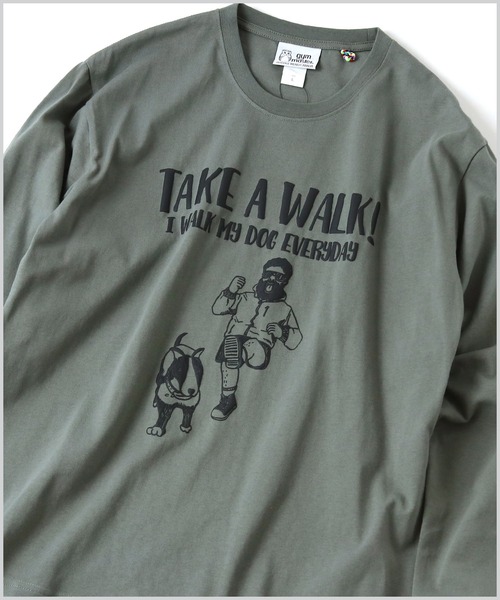 VIA MONTE NAPOLEONE グレー 長袖カットソー L VIA MONTE NAPOLEONE グレー 長袖カットソー L