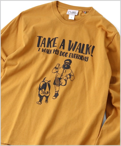 7.4oz TAKE A WALKロンTEE | ジムマスター（gym master）公式通販