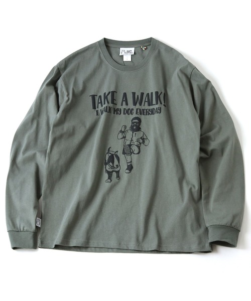 7.4oz TAKE A WALKロンTEE | ジムマスター（gym master）公式通販