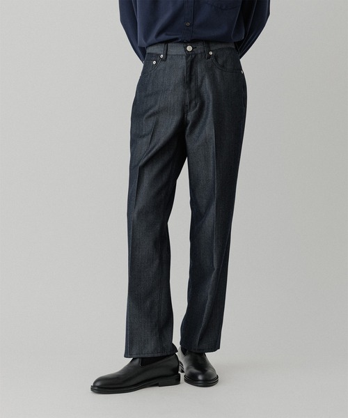 アダムエロペ　パンツ NIKKE】ストレート デニム スラックス / ADAM ET ROPE' JEANS