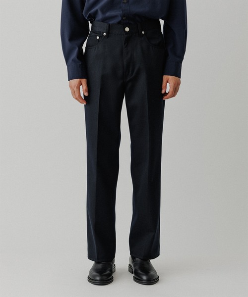 【NIKKE】ワイド デニム スラックス ADAM ET ROPE' JEANS NIKKE】ワイド イージー デニム スラックス / ADAM ET ROPE