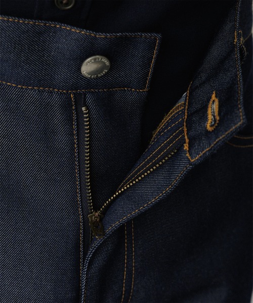 ADAM ET ROPE'（アダムエロペ）の「【NIKKE】ストレート デニム スラックス / ADAM ET ROPE' JEANS -IMAG-（デニムパンツ・メンズ・ブラック/ブラック系その他2/ネイビー・S/M/L/XL）」の14枚目の写真