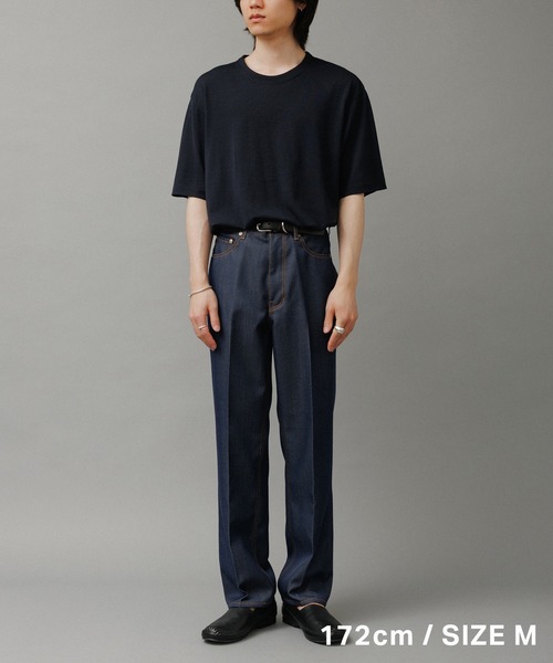 NIKKE】ストレート デニム スラックス / ADAM ET ROPE' JEANS -IMAG