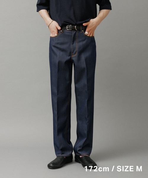 【NIKKE】ワイド デニム スラックス ADAM ET ROPE' JEANS ADAM ET ROPE'｜【NIKKE】ワイド イージー デニム スラックス
