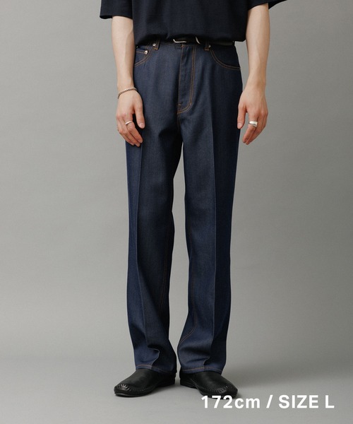 NIKKE】ストレート デニム スラックス / ADAM ET ROPE' JEANS -IMAG