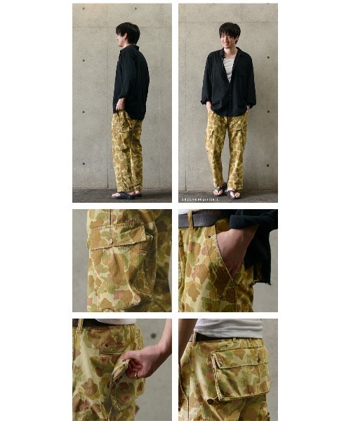 ALMW by WAIPER WILA-DMA USMC MONKEY APRON TROUSERS DUCK