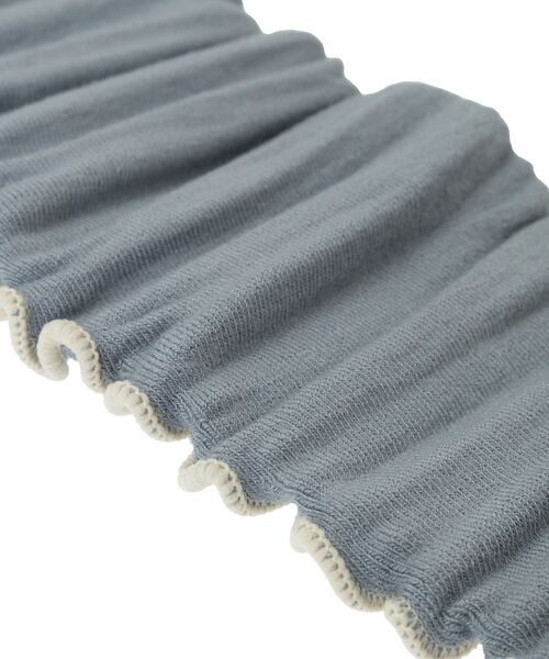 Green　Parks（グリーンパークス）の「JAMGARDEN.UVカット配色メロウアームカバー（アームカバー・レディース・ブラック/ブルー・FREE）」の5枚目の写真