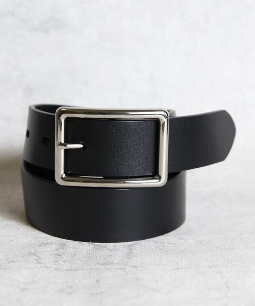 ８(eight)（エイト）の「35ｍｍバッファローレザーギャリソンベルト（ベルト・メンズ・ブラック/ブラウン/ダークブラウン・FREE）」の2枚目の写真