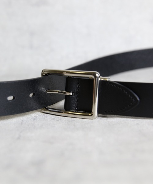 ８(eight)（エイト）の「35ｍｍバッファローレザーギャリソンベルト（ベルト・メンズ・ブラック/ブラウン/ダークブラウン・FREE）」の6枚目の写真