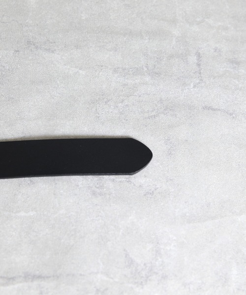 ８(eight)（エイト）の「35ｍｍバッファローレザーギャリソンベルト（ベルト・メンズ・ブラック/ブラウン/ダークブラウン・FREE）」の9枚目の写真