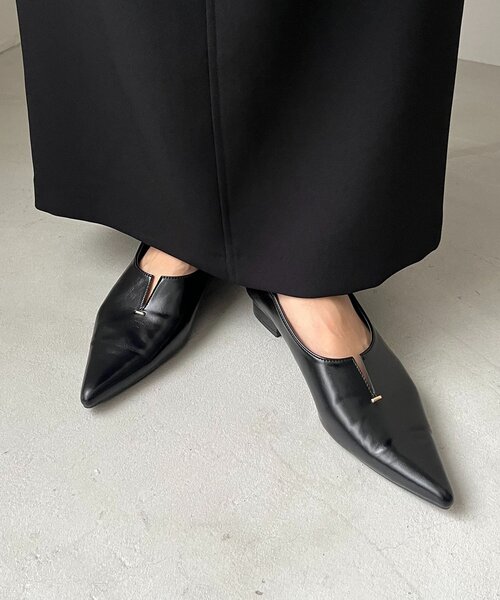 【新品】CAPRICIEUX LE’MAGE キースリット2WAYシューズ キースリット2WAYシューズ（パンプス）｜CAPRICIEUX LE'MAGE