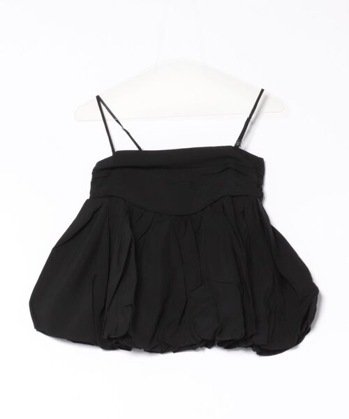 Knuth Marf(クヌースマーフ)の「Knuth Marf 2way peplum tops(キャミソール・レディース・ホワイト/ライトグリーン/ブラック・FREE)」の12枚目の写真