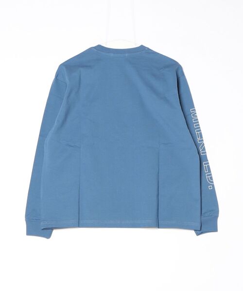 MILKFED.（ミルクフェド）の「STENCIL LOGO L/S TEE（Tシャツ/カットソー・レディース・ホワイト/ブルー/ブラック・L/M）」の13枚目の写真