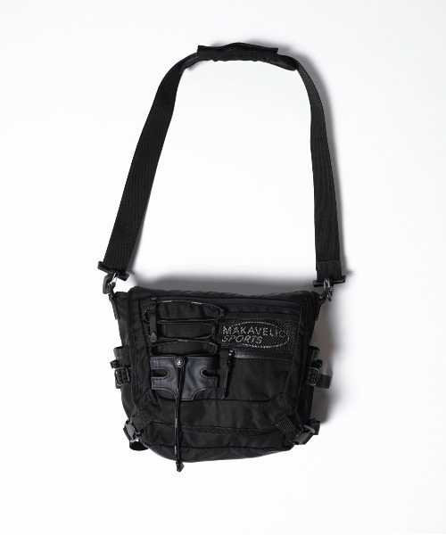 MAKAVELIC(マキャベリック)の「Supply Shoulder Bag(バックパック/リュック・メンズ・ブラック・ONESIZE)」の1枚目の写真