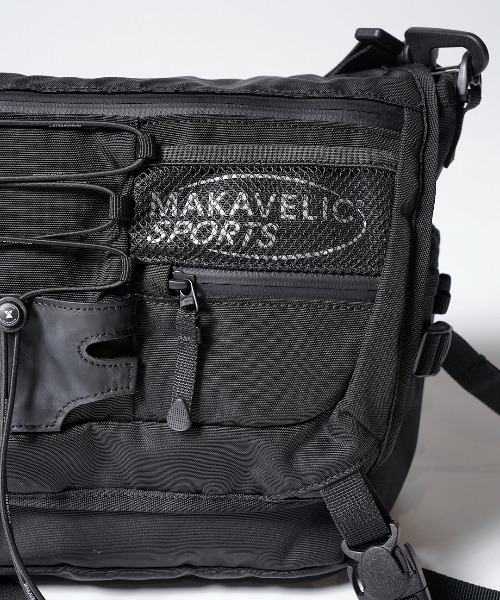 MAKAVELIC(マキャベリック)の「Supply Shoulder Bag(バックパック/リュック・メンズ・ブラック・ONESIZE)」の4枚目の写真