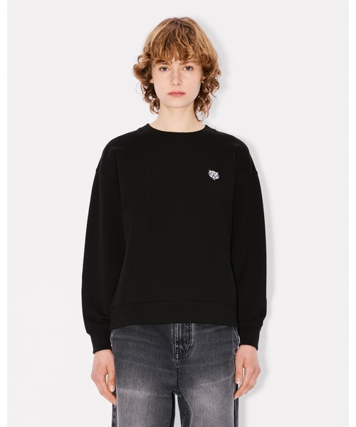 KENZO☆Happy Tiger コットンスウェットシャツ KENZO Happy Tiger' embroidered sweatshirt in cotton | Men's