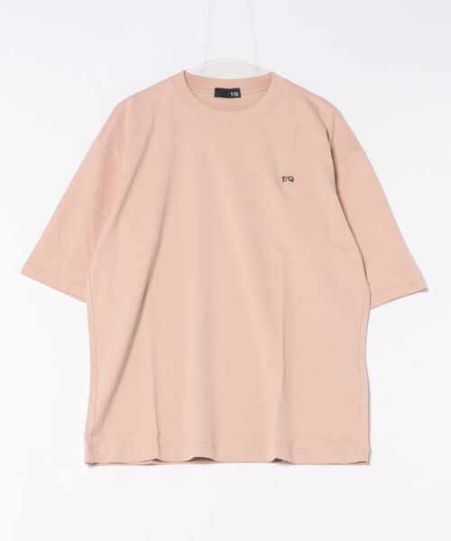 TAKA-Q(タカキュー)の「【綿100%】タカキュー ロゴ刺繍 クルーネック 半袖 Tシャツ(Tシャツ/カットソー・メンズ・ピンク系その他/ホワイト/ブルー・MEDIUM/LARGE)」の15枚目の写真