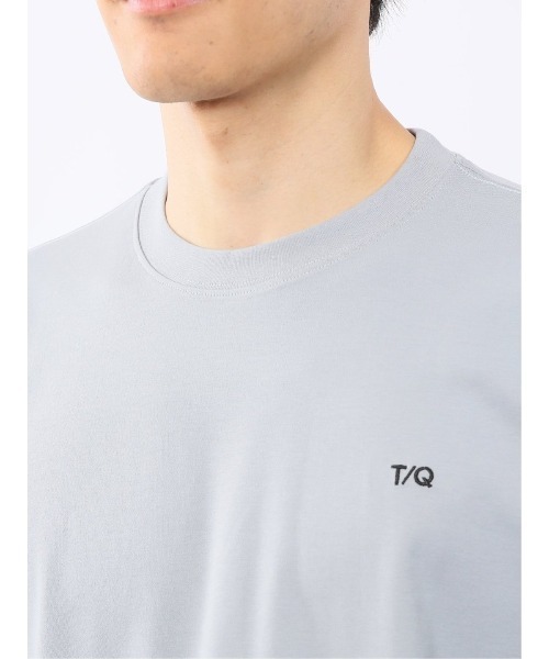 TAKA-Q(タカキュー)の「【綿100%】タカキュー ロゴ刺繍 クルーネック 半袖 Tシャツ(Tシャツ/カットソー・メンズ・ピンク系その他/ホワイト/ブルー・MEDIUM/LARGE)」の7枚目の写真