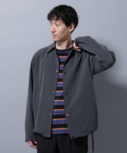 セール】イタリアンドットリラックスコーチジャケット（ブルゾン