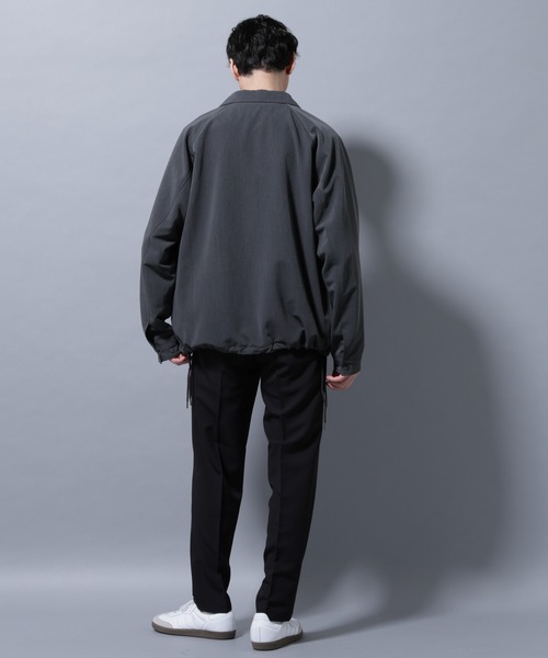 【ムラーノ】NITRICH コーチジャケット グレー セール】イタリアンドットリラックスコーチジャケット（ブルゾン