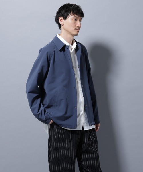 セール】イタリアンドットリラックスコーチジャケット（ブルゾン