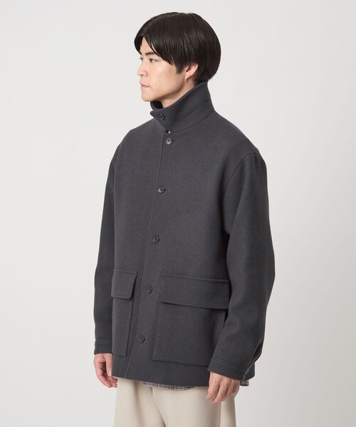SENTDALE WOOL カバーオール　ダークグレー　Lサイズ SENTDALE WOOL カバーオール ダークグレー Lサイズ