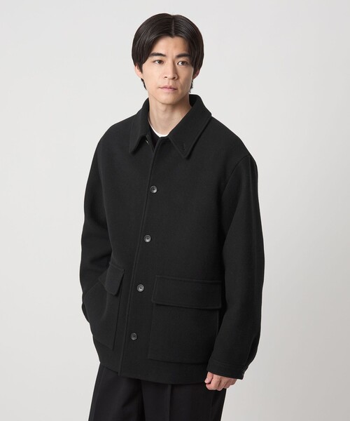 【とみー】グリーンレーベルリラクシング セントデールウールカバーオール UNITED ARROWS green label relaxing｜SENTDALE WOOL