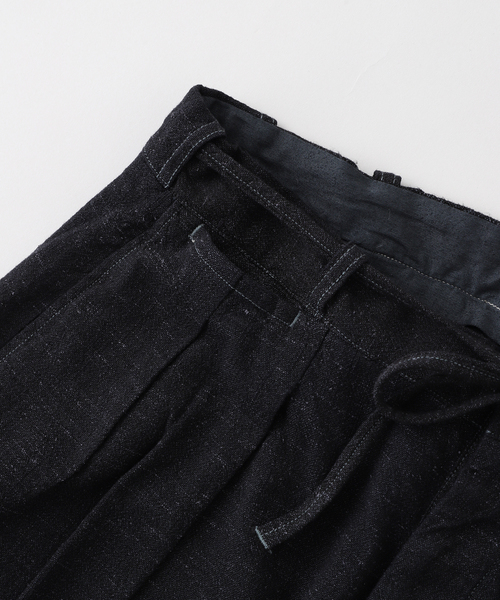 FILL THE BILL(フィルザビル)の「FILL THE BILL / フィルザビル 別注 PALM BEACH TROUSERS(その他パンツ・メンズ・ブラック・MEDIUM/LARGE)」の4枚目の写真