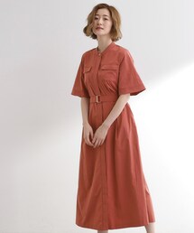 ワンピース（レッド/赤色系・半袖）ファッション通販 - ZOZOTOWN