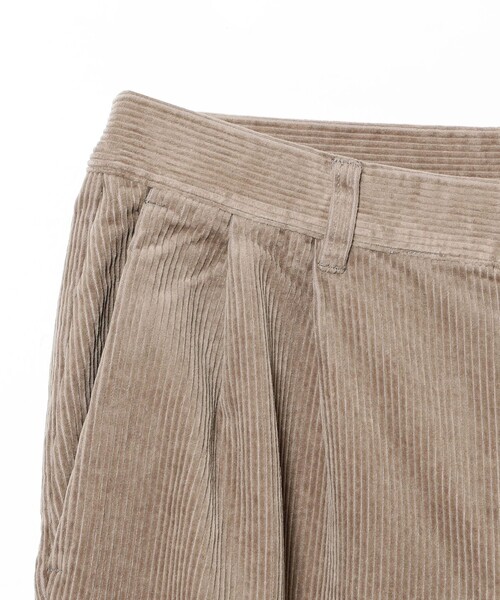 B:MING by BEAMS(ビーミングバイビームス)の「8ウェル コーデュロイ ワイド パンツ(その他パンツ・メンズ・ブラック/ベージュ・L/M/S/XL)」の11枚目の写真