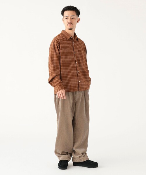 B:MING by BEAMS（ビーミングバイビームス）の「8ウェル コーデュロイ ワイド パンツ（その他パンツ・メンズ・ブラック/ベージュ・S/M/L/XL）」の18枚目の写真