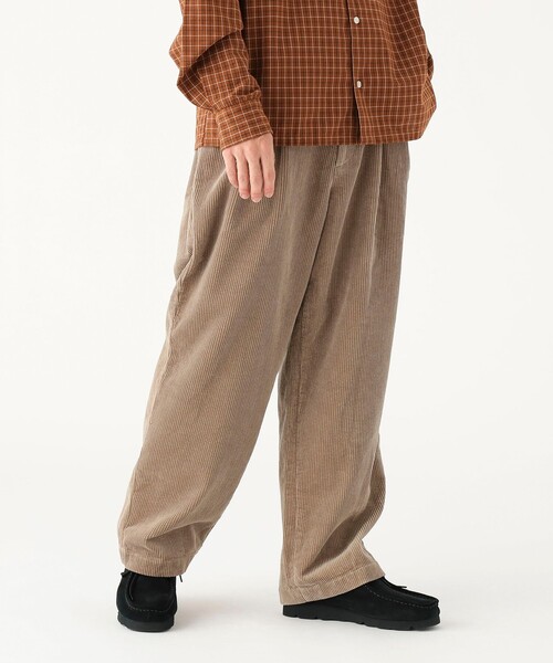 B:MING by BEAMS（ビーミングバイビームス）の「8ウェル コーデュロイ ワイド パンツ（その他パンツ・メンズ・ブラック/ベージュ・S/M/L/XL）」の20枚目の写真