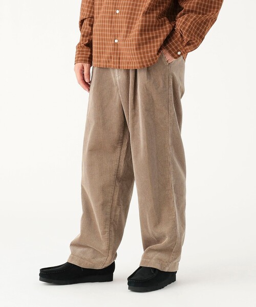 B:MING by BEAMS（ビーミングバイビームス）の「8ウェル コーデュロイ ワイド パンツ（その他パンツ・メンズ・ブラック/ベージュ・S/M/L/XL）」の21枚目の写真
