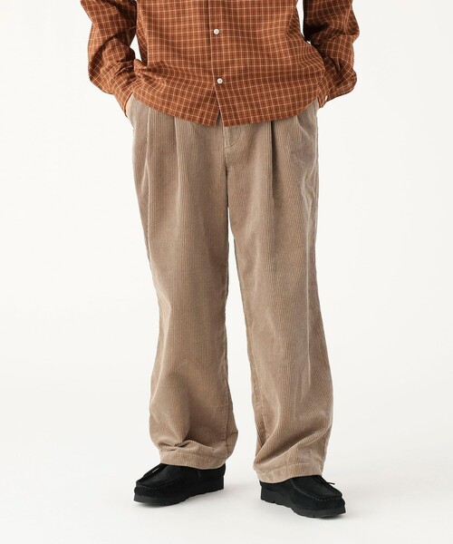 B:MING by BEAMS（ビーミングバイビームス）の「8ウェル コーデュロイ ワイド パンツ（その他パンツ・メンズ・ブラック/ベージュ・S/M/L/XL）」の22枚目の写真