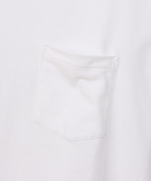 Champion（チャンピオン）の「Champion Long Sleeve Pocket T-Shirt Cotton 100（Tシャツ/カットソー・メンズ・ネイビー/グレー/オリーブ/ブラック/ホワイト・M/XL/L）」の18枚目の写真