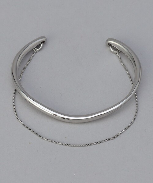 coen（コーエン）の「チェーンレイヤーバングル（バングル/リストバンド・レディース・シルバー/ゴールド・FREE）」の2枚目の写真