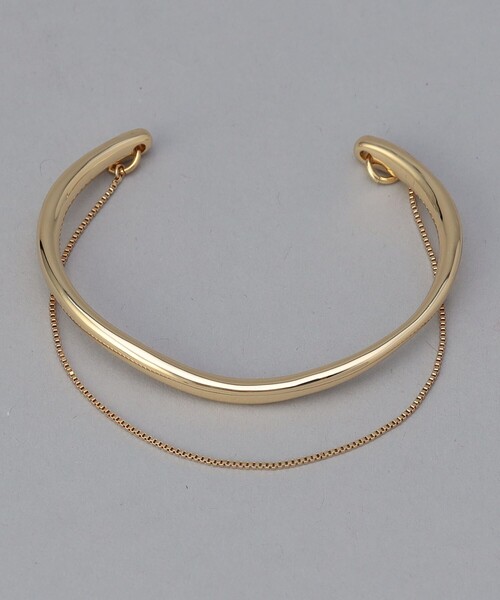 coen（コーエン）の「チェーンレイヤーバングル（バングル/リストバンド・レディース・シルバー/ゴールド・FREE）」の3枚目の写真