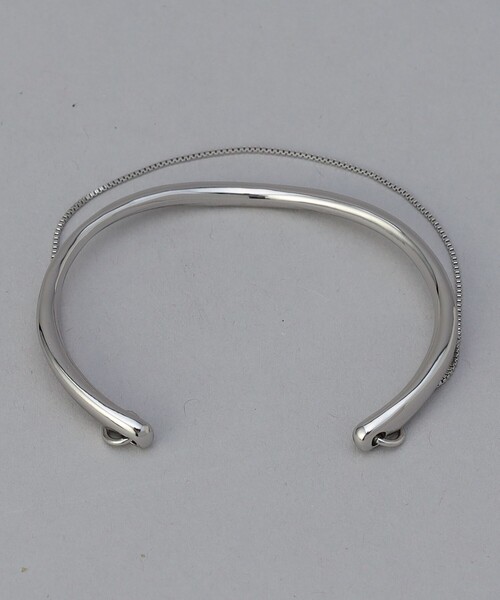 coen（コーエン）の「チェーンレイヤーバングル（バングル/リストバンド・レディース・シルバー/ゴールド・FREE）」の4枚目の写真