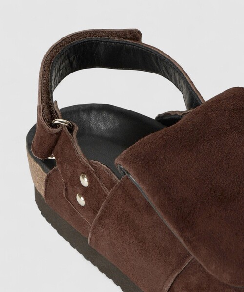 Pippichic（ピッピシック）の「【PIPPICHIC(ピッピシック)】 FEI LONG FLAP（サンダル・レディース・ブラウン・38/37/36）」の6枚目の写真