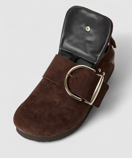 Pippichic（ピッピシック）の「【PIPPICHIC(ピッピシック)】 FEI LONG FLAP（サンダル・レディース・ブラウン・38/37/36）」の9枚目の写真