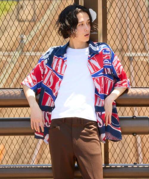 PARIS SAINT-GERMAIN(パリサンジェルマン)の「【Paris Saint-Germain / パリ・サン=ジェルマン】 VINTAGE SCARF SHIRT(シャツ/ブラウス・メンズ・ブラック/ネイビー・MEDIUM/LARGE)」の4枚目の写真