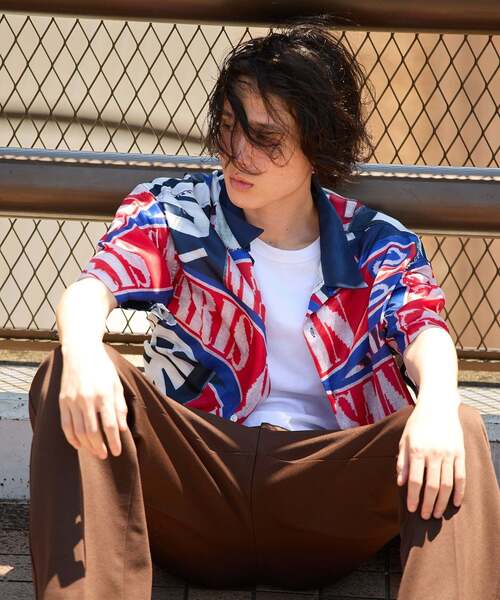 PARIS SAINT-GERMAIN(パリサンジェルマン)の「【Paris Saint-Germain / パリ・サン=ジェルマン】 VINTAGE SCARF SHIRT(シャツ/ブラウス・メンズ・ブラック/ネイビー・MEDIUM/LARGE)」の6枚目の写真