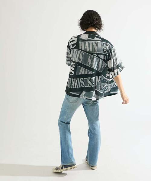 PARIS SAINT-GERMAIN(パリサンジェルマン)の「【Paris Saint-Germain / パリ・サン=ジェルマン】 VINTAGE SCARF SHIRT(シャツ/ブラウス・メンズ・ブラック/ネイビー・MEDIUM/LARGE)」の20枚目の写真