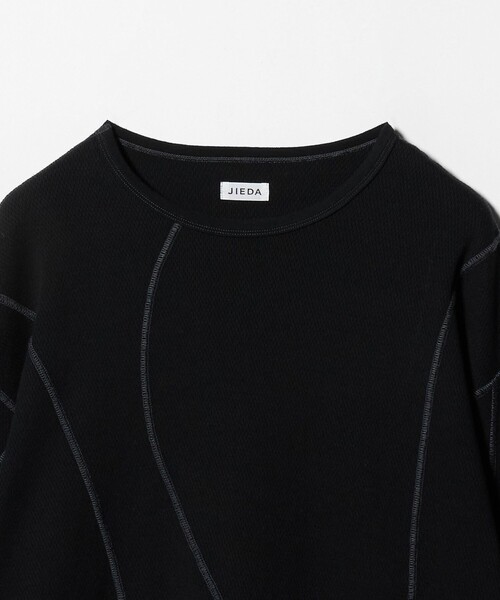 JieDa EMBROIDERY ロングスリーブ Tシャツ Mサイズ ブラック JieDa EMBROIDERY ロングスリーブ Tシャツ Mサイズ ブラック
