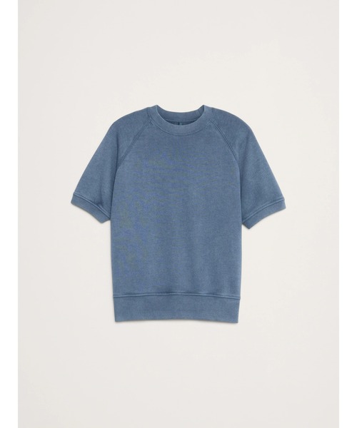 Banana Republic（バナナリパブリック）の「テリー ショートスリーブ スウェットシャツ（スウェット・メンズ・ブルー系その他/アイボリー・S/L/XL/M）」の4枚目の写真