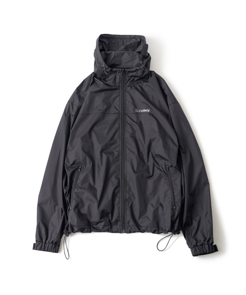 Subciety(サブサエティ)の「Nylon jkt(ナイロンジャケット・メンズ・オリーブ/ブラック/グレー・X-LARGE/LARGE/MEDIUM/SMALL)」の14枚目の写真
