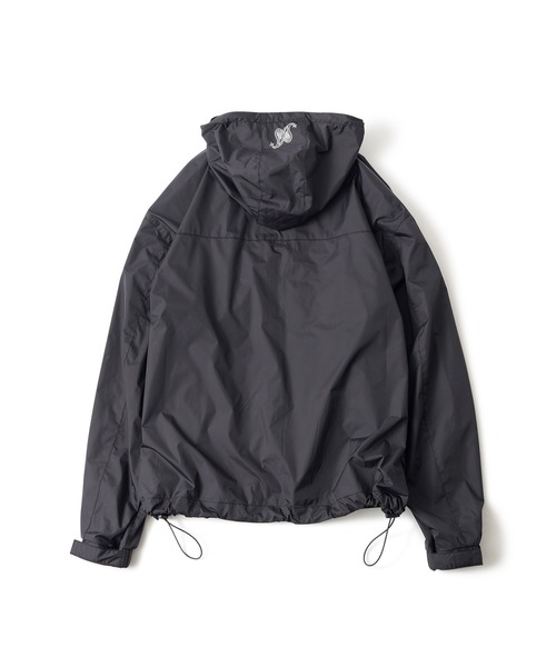 Subciety(サブサエティ)の「Nylon jkt(ナイロンジャケット・メンズ・オリーブ/ブラック/グレー・X-LARGE/LARGE/MEDIUM/SMALL)」の15枚目の写真