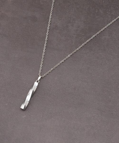 THE SHOP TK （ザ ショップ ティーケー ）の「アソートチェーンネックレス（ネックレス・メンズ・シルバー系5/シルバー系/シルバー・00）」の4枚目の写真