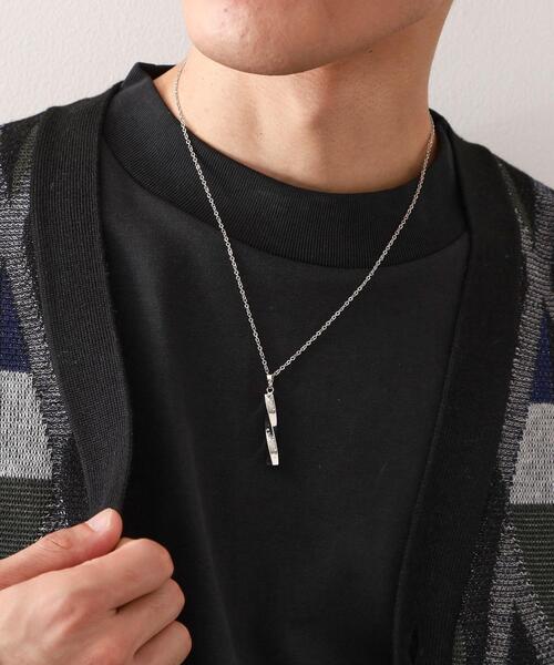 THE SHOP TK （ザ ショップ ティーケー ）の「アソートチェーンネックレス（ネックレス・メンズ・シルバー系5/シルバー系/シルバー・00）」の7枚目の写真